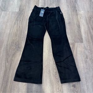 Abercrombie girls black velvet Pants